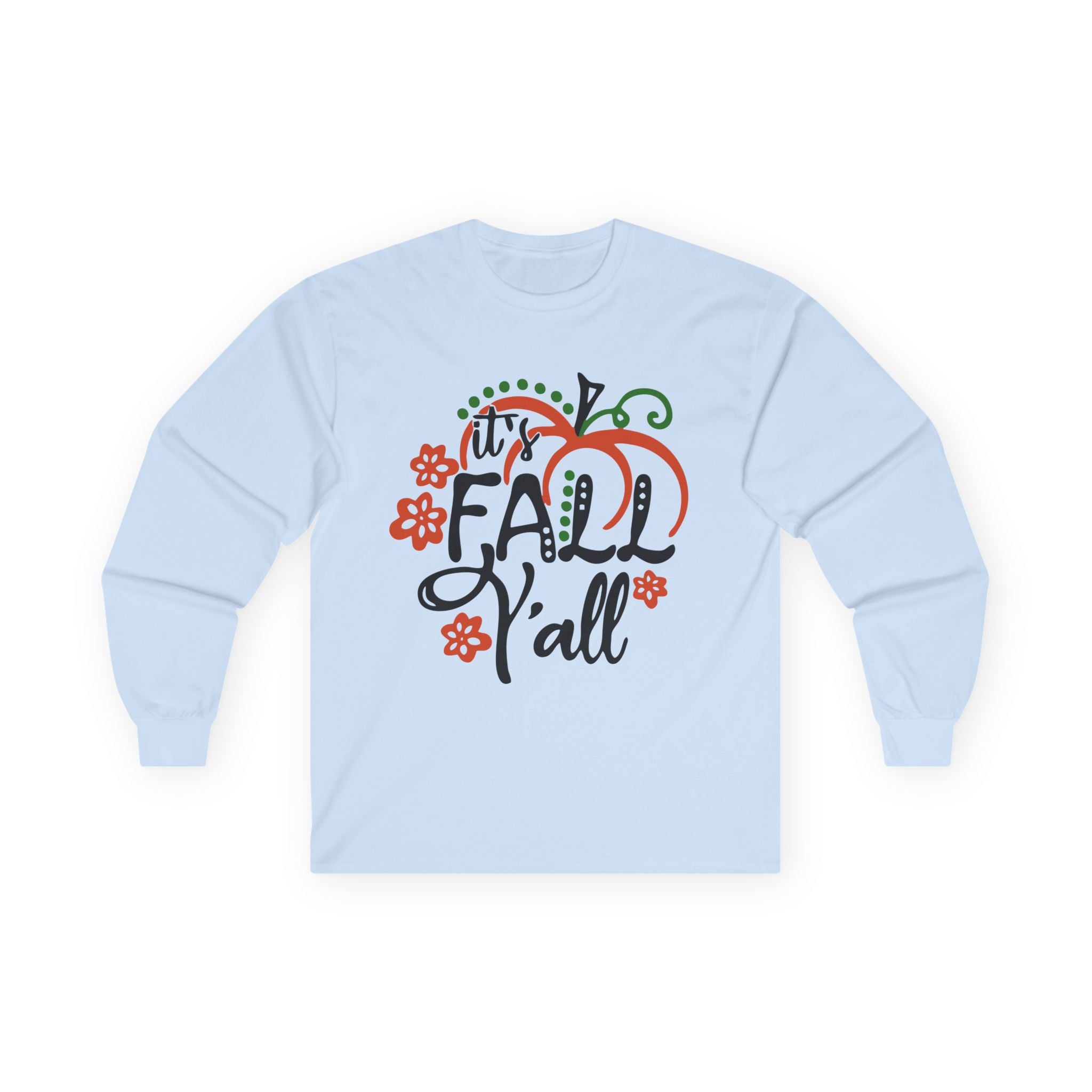 Fall Y'all Long Sleeve Tee
