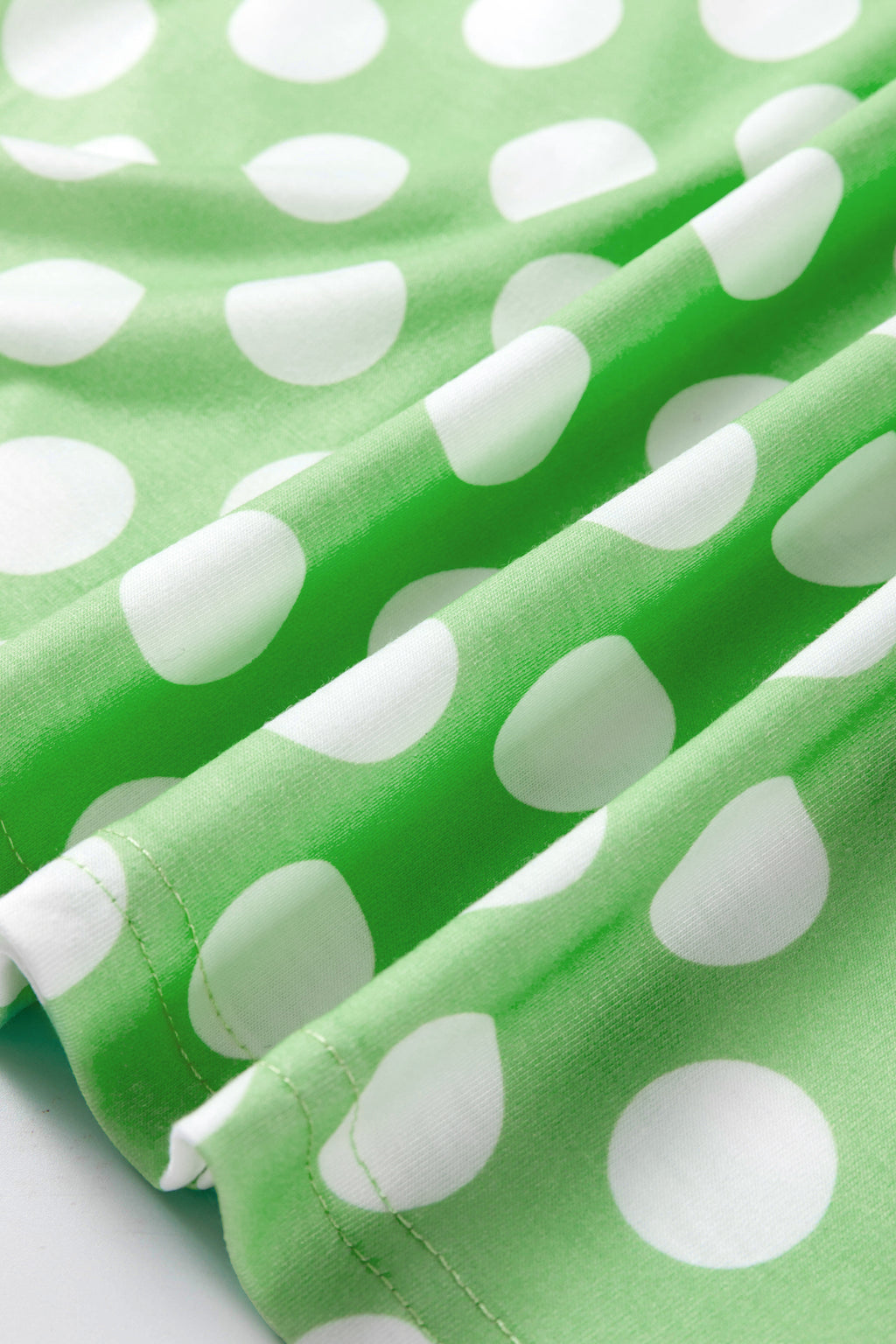 Green Polka Dot Tank Top