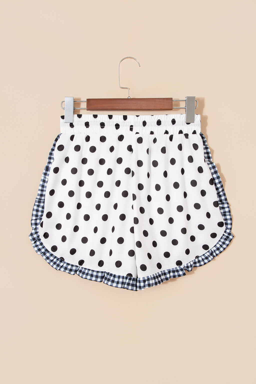Polka Dot Ruffle Shorts