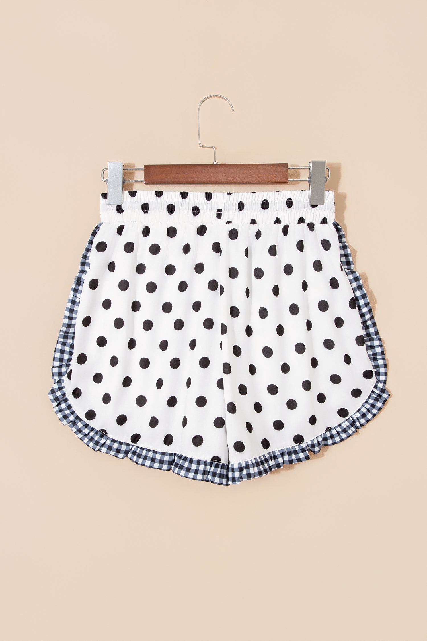 Polka Dot Ruffle Shorts