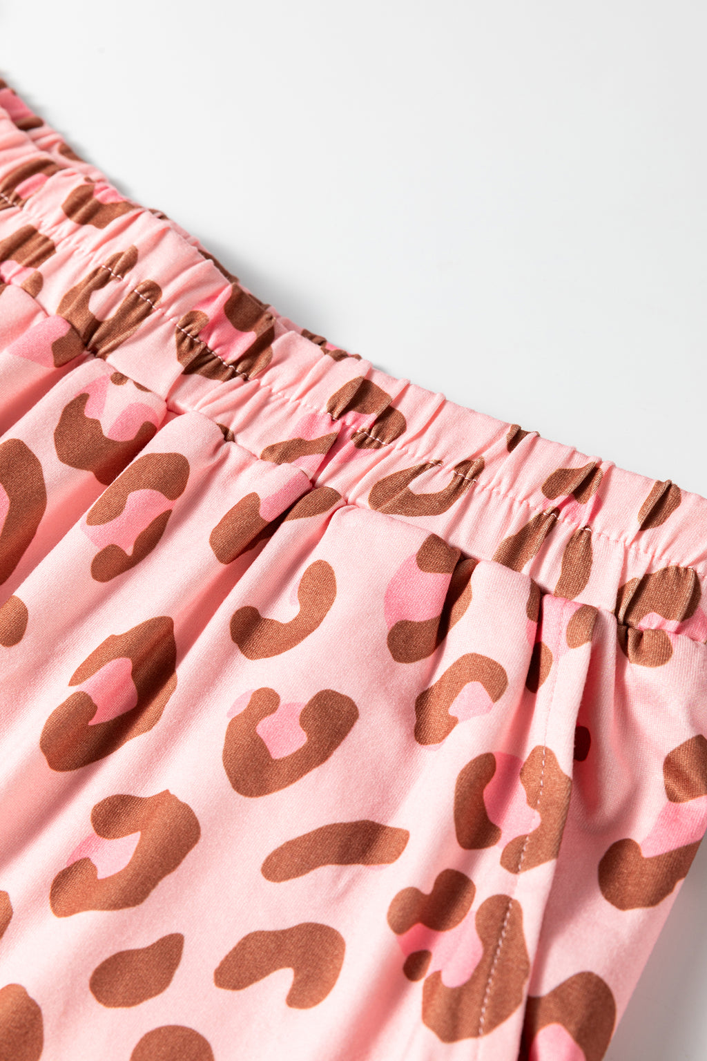 Pink Leopard Pajama Set