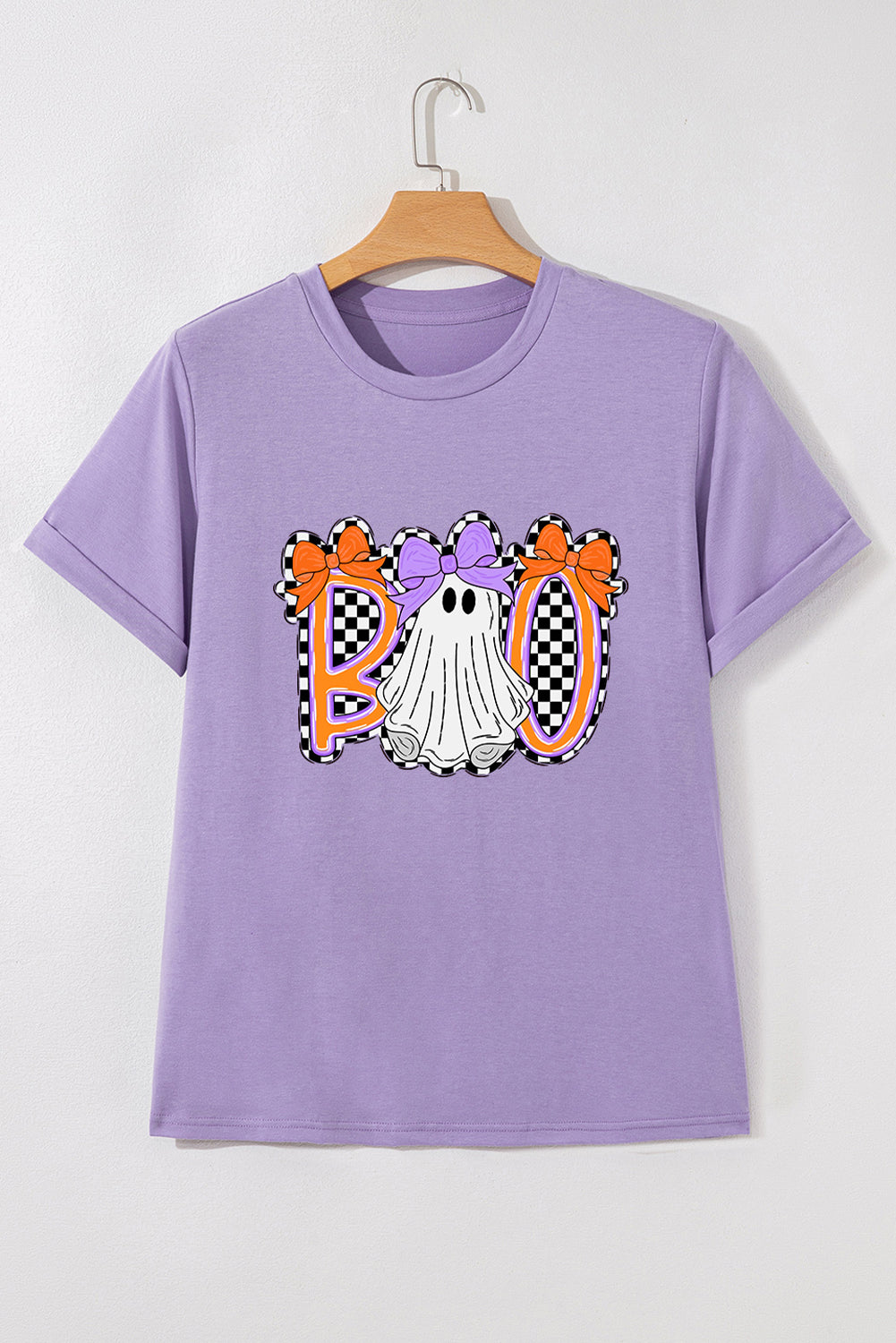 Checkered Cutie Boo Tee