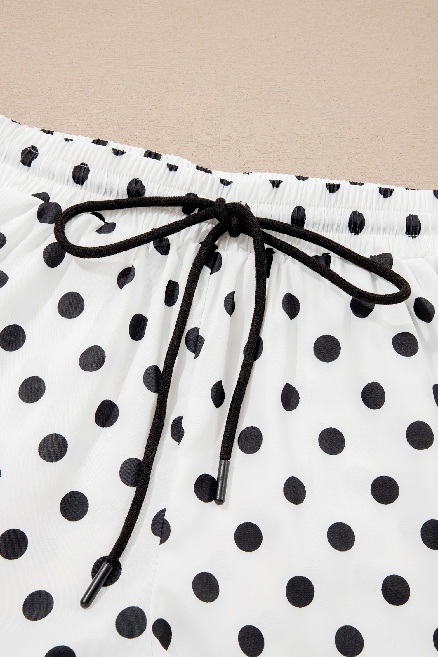 Polka Dot Ruffle Shorts