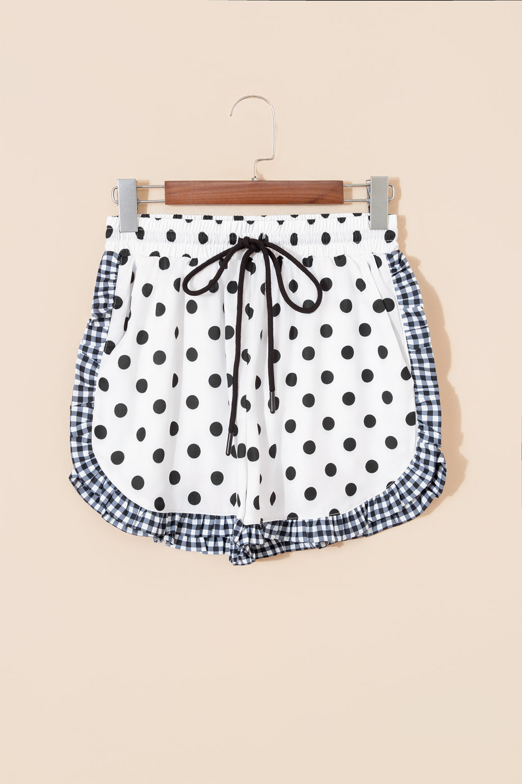 Polka Dot Ruffle Shorts
