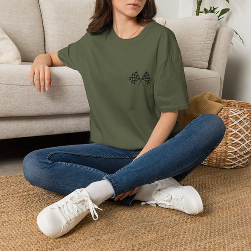 Checkered Race Day Tee