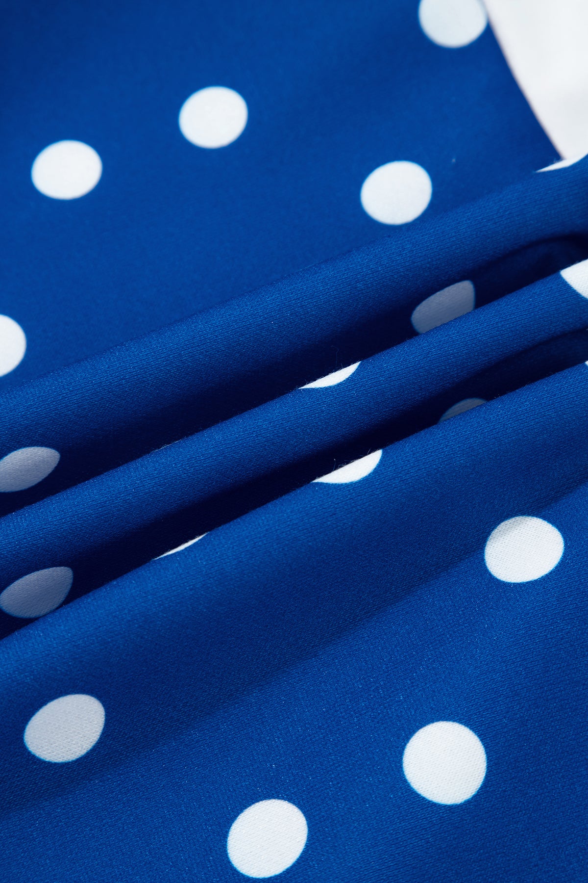 Polka Dot Colorblock Half Zip