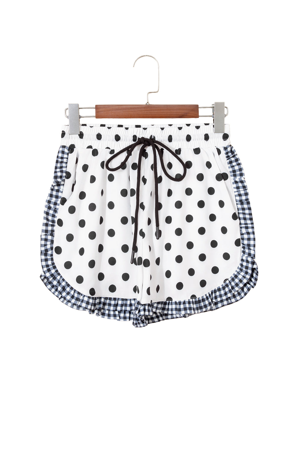 Polka Dot Ruffle Shorts