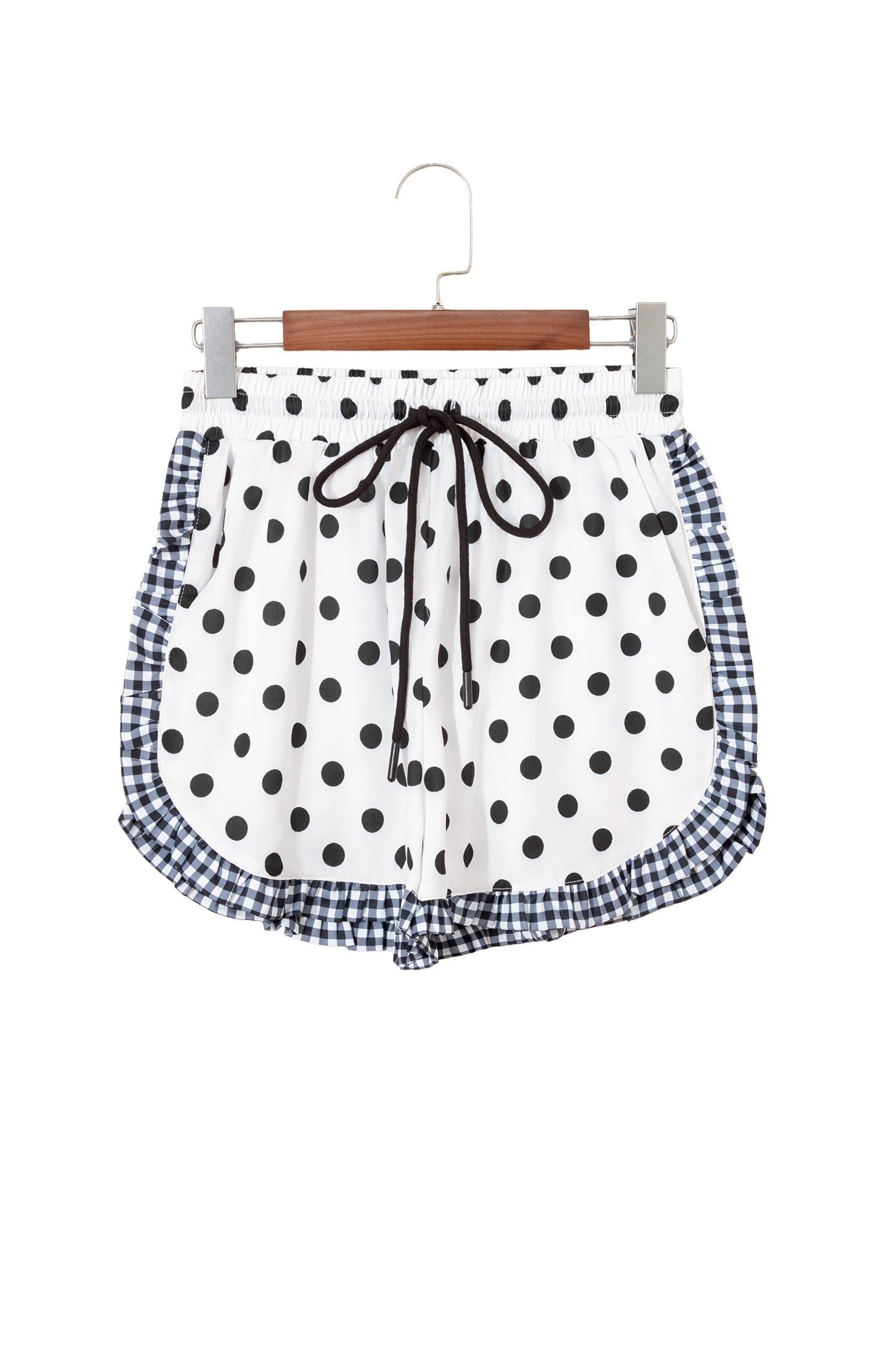 Polka Dot Ruffle Shorts