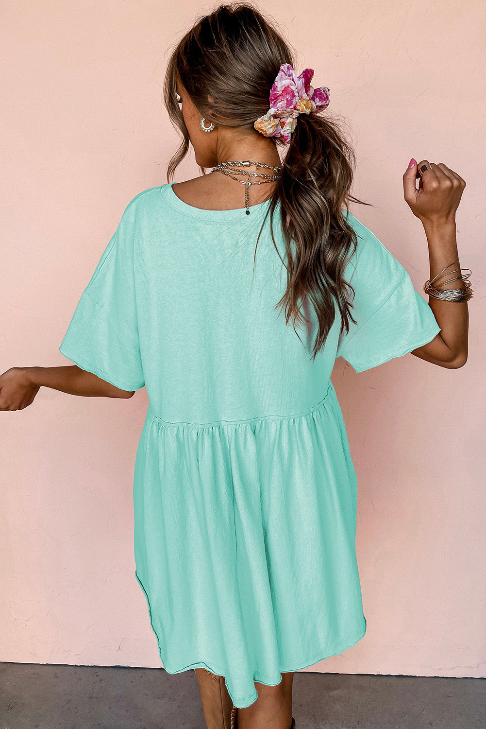 Babydoll Dress with Pockets