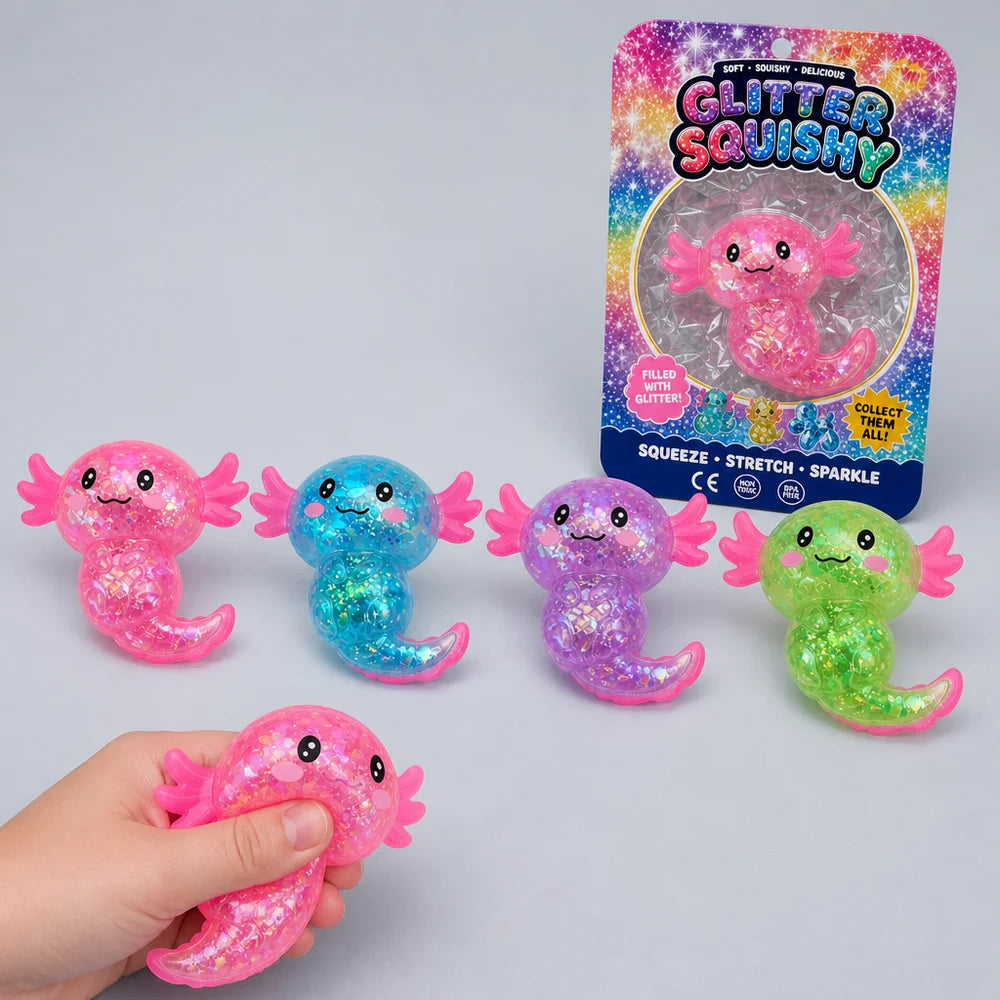 Glitter Salamander Squishy