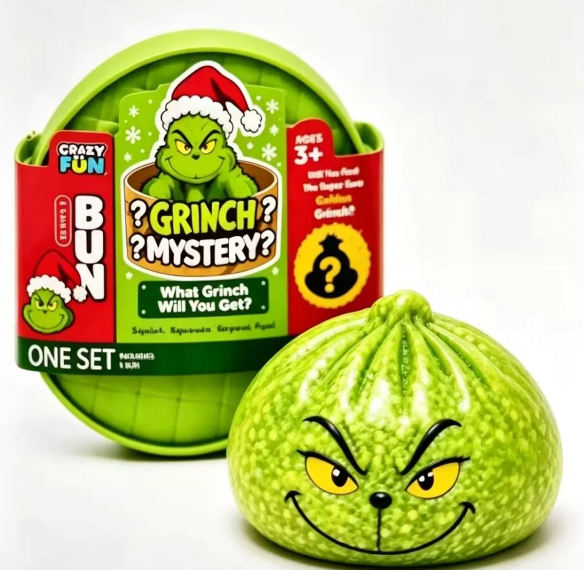 Grinch Dumpling Squishy