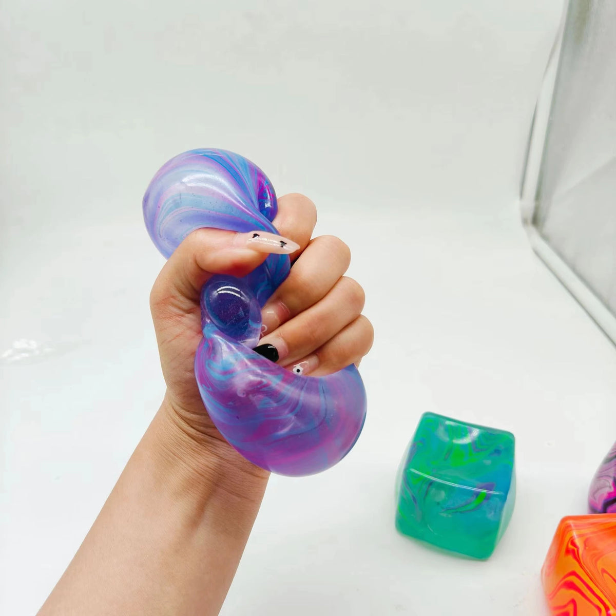 Swirl Ice Cube Squishy