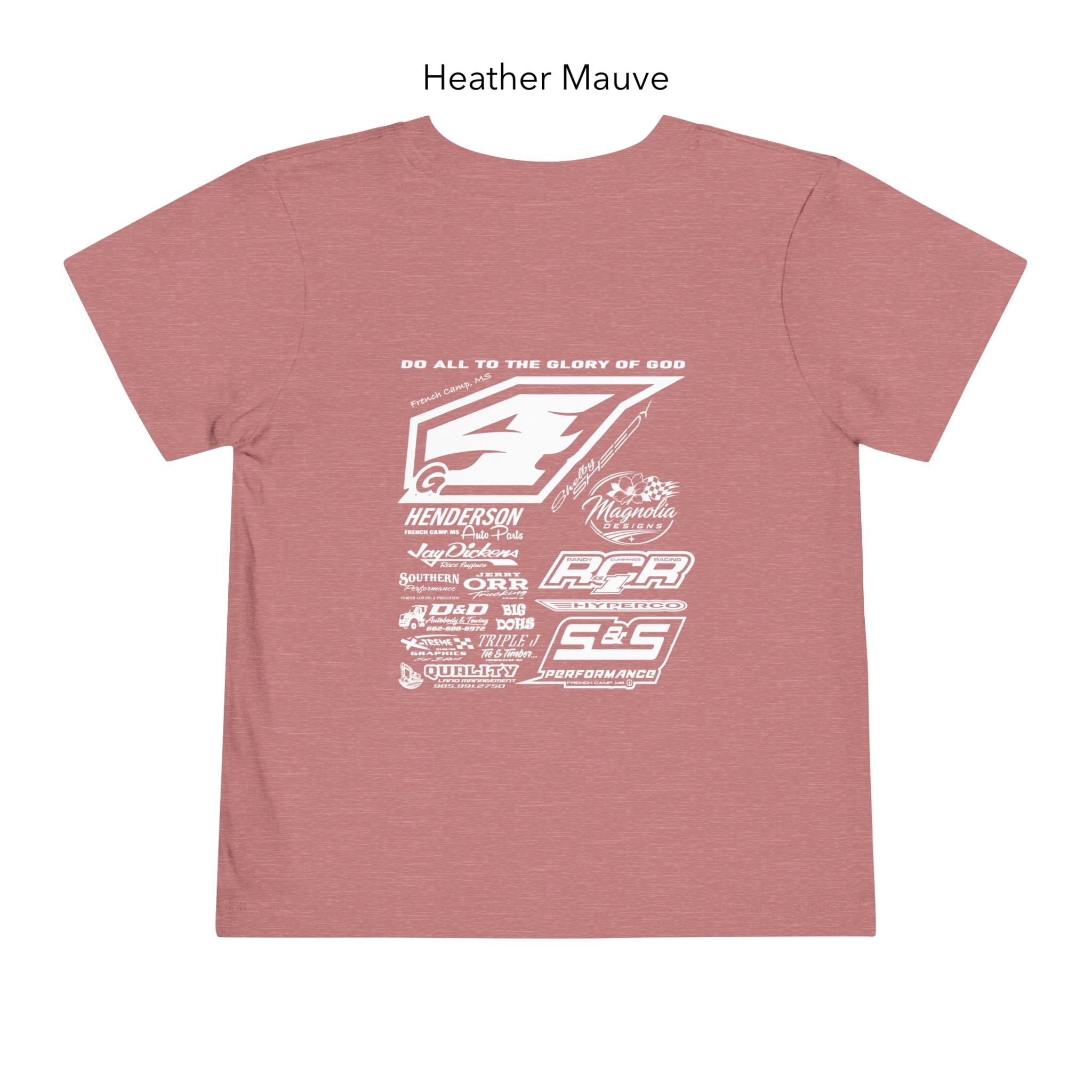 Shelby Sheedy - 2026 Toddler Sponsor Tee