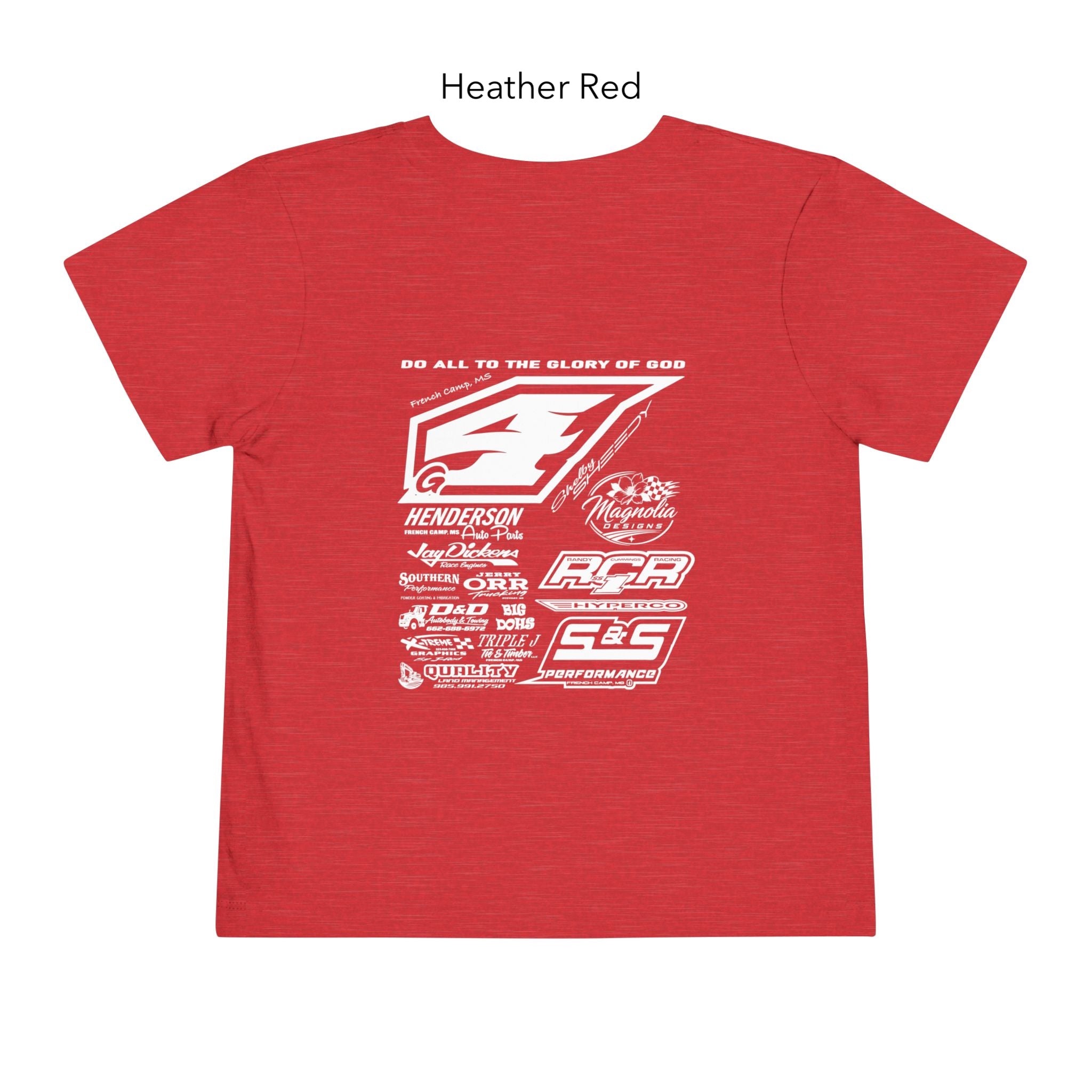 Shelby Sheedy - 2026 Toddler Sponsor Tee
