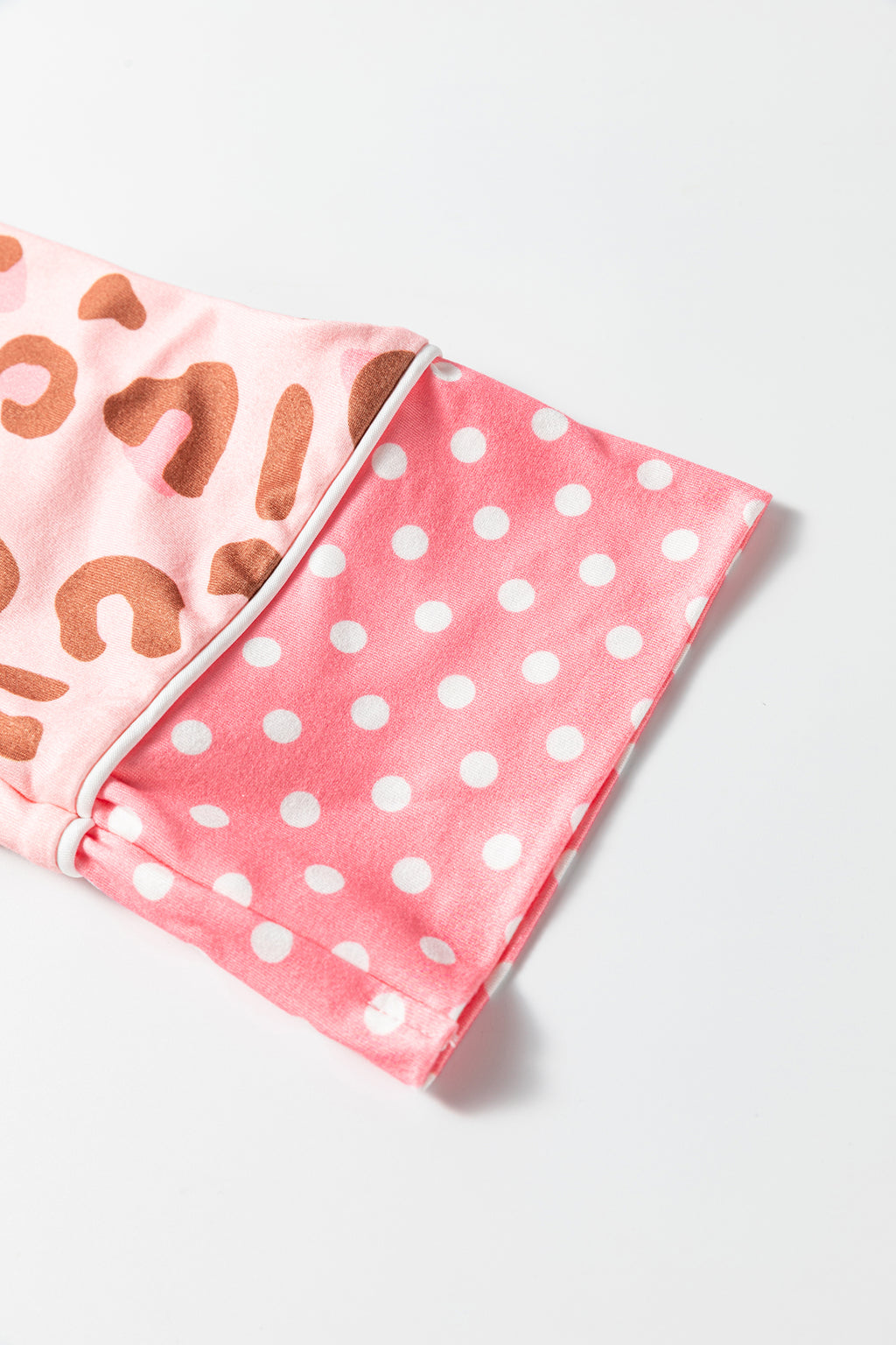 Pink Leopard Pajama Set