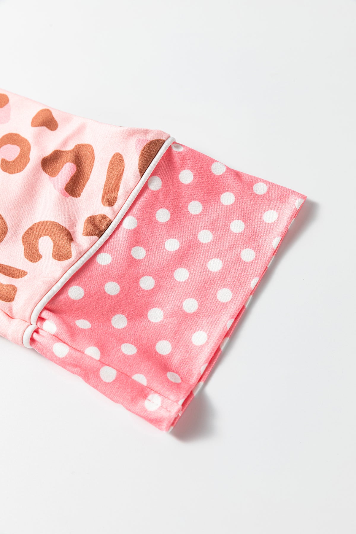 Pink Leopard Pajama Set