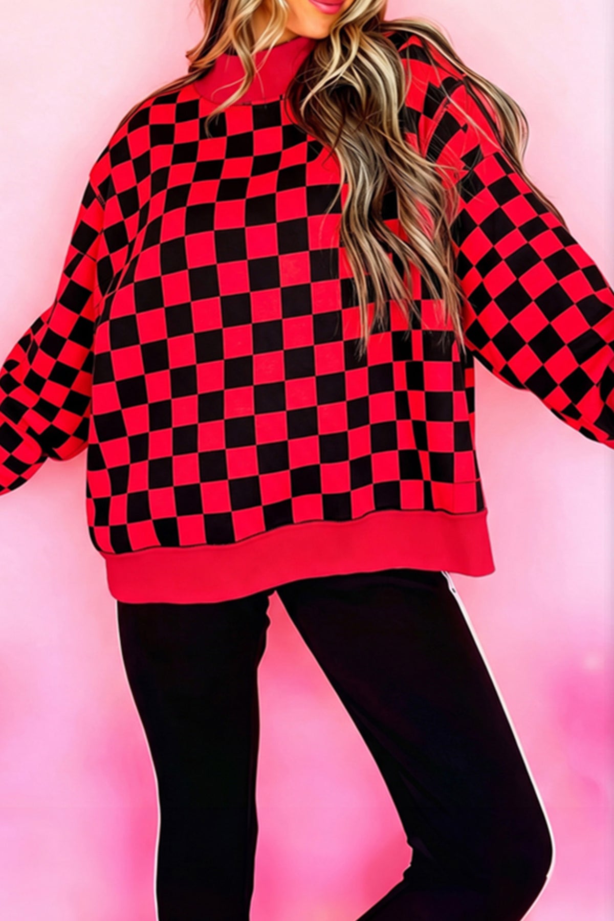 Checkered Sweatshirt