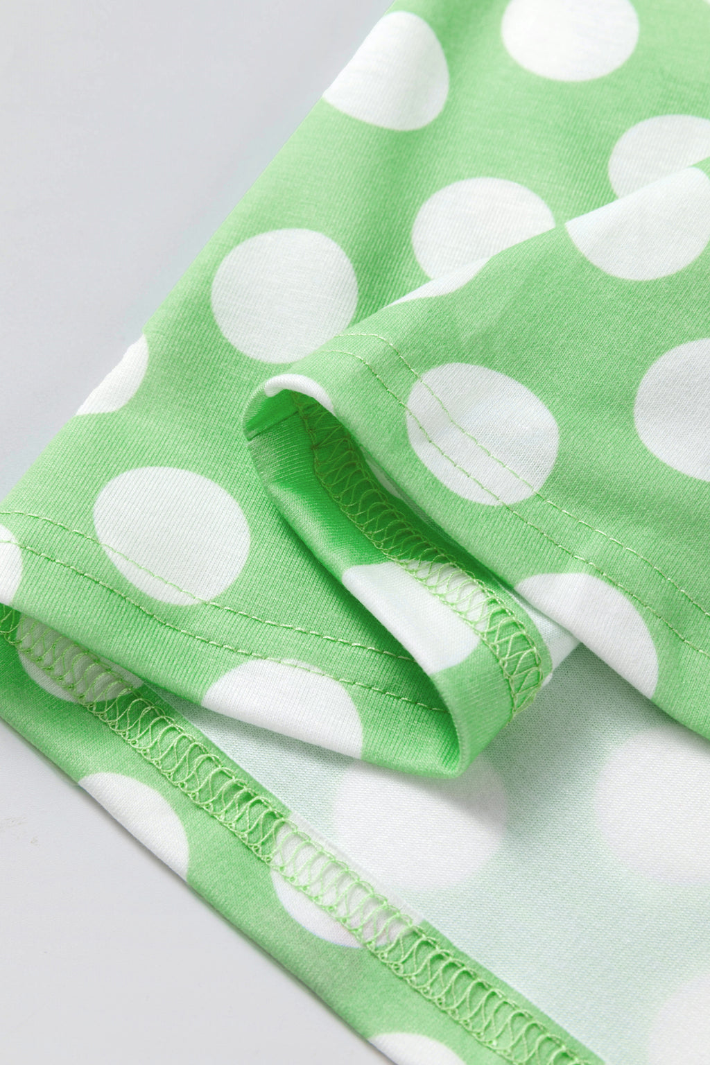 Green Polka Dot Tank Top
